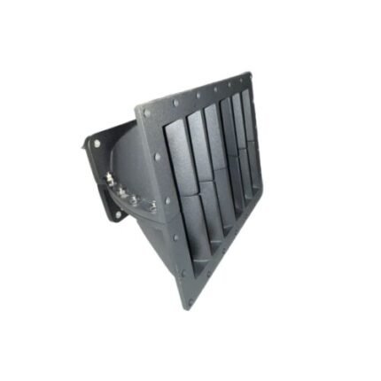 DIFUSOR GUIA DE ONDA 2" ALUMINIO NEGRO PS-WGH