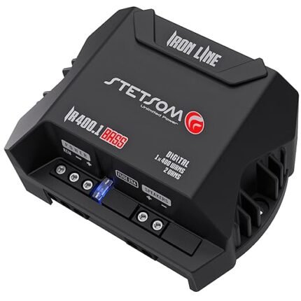 AMPLIFICADOR NANO 400.1 Stetsom IR 400.1 BASS 2 ohmios