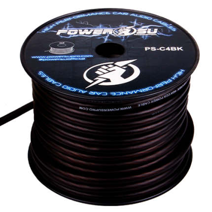CABLE 4GA Power Su PS-C4BK