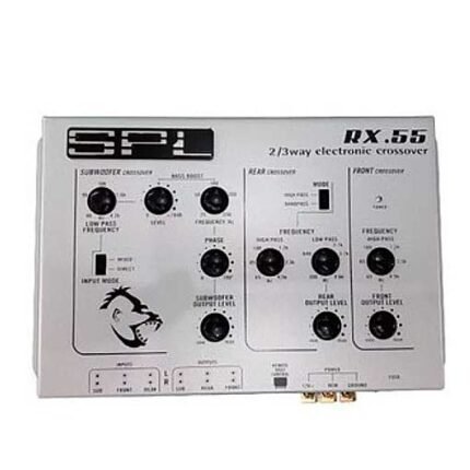 CROSSOVER ELECTRONICO DE 3 VÍAS SPL RX-55